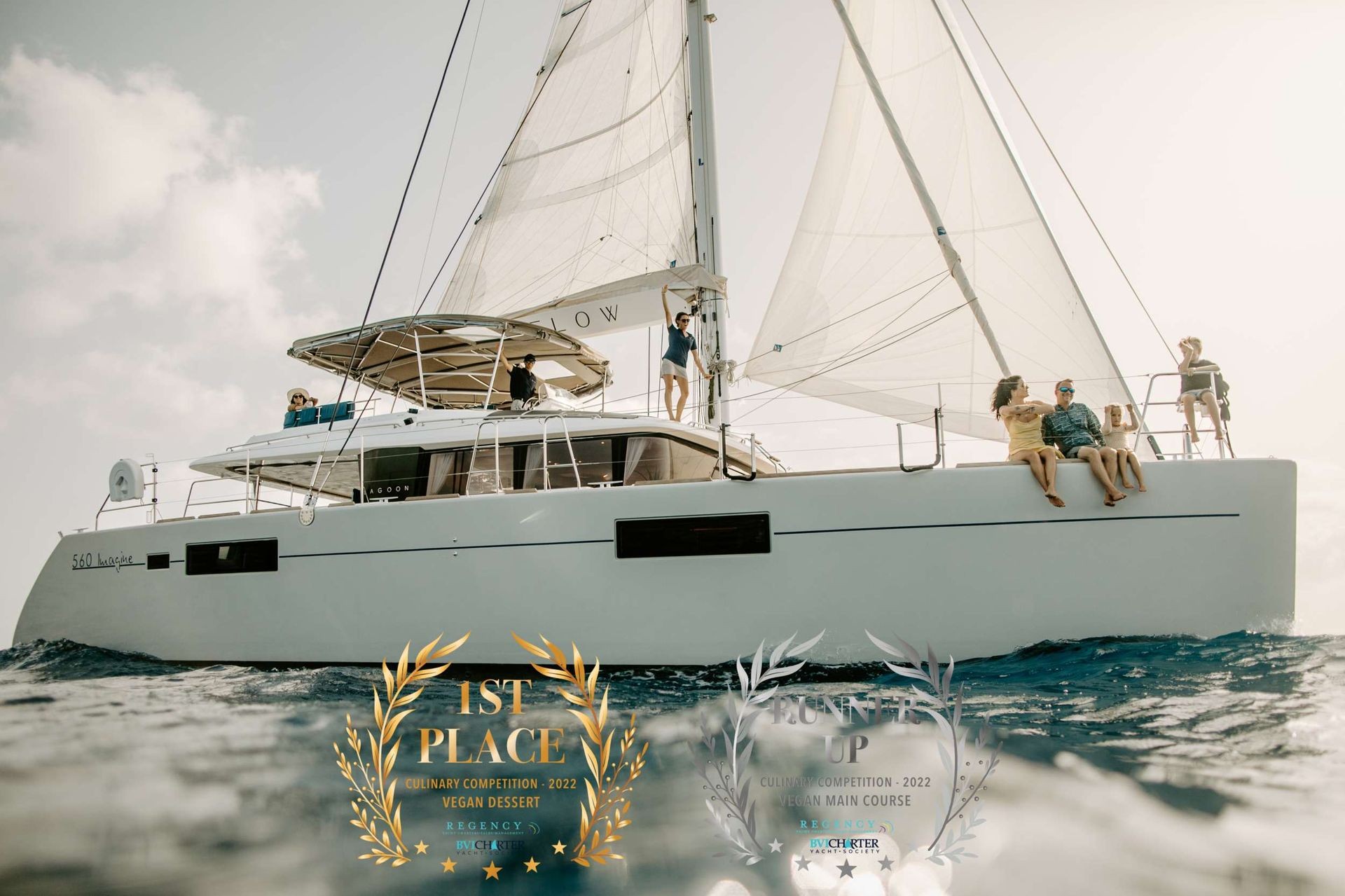 Crewed Charter Yacht Catamaran Ebb & Flow