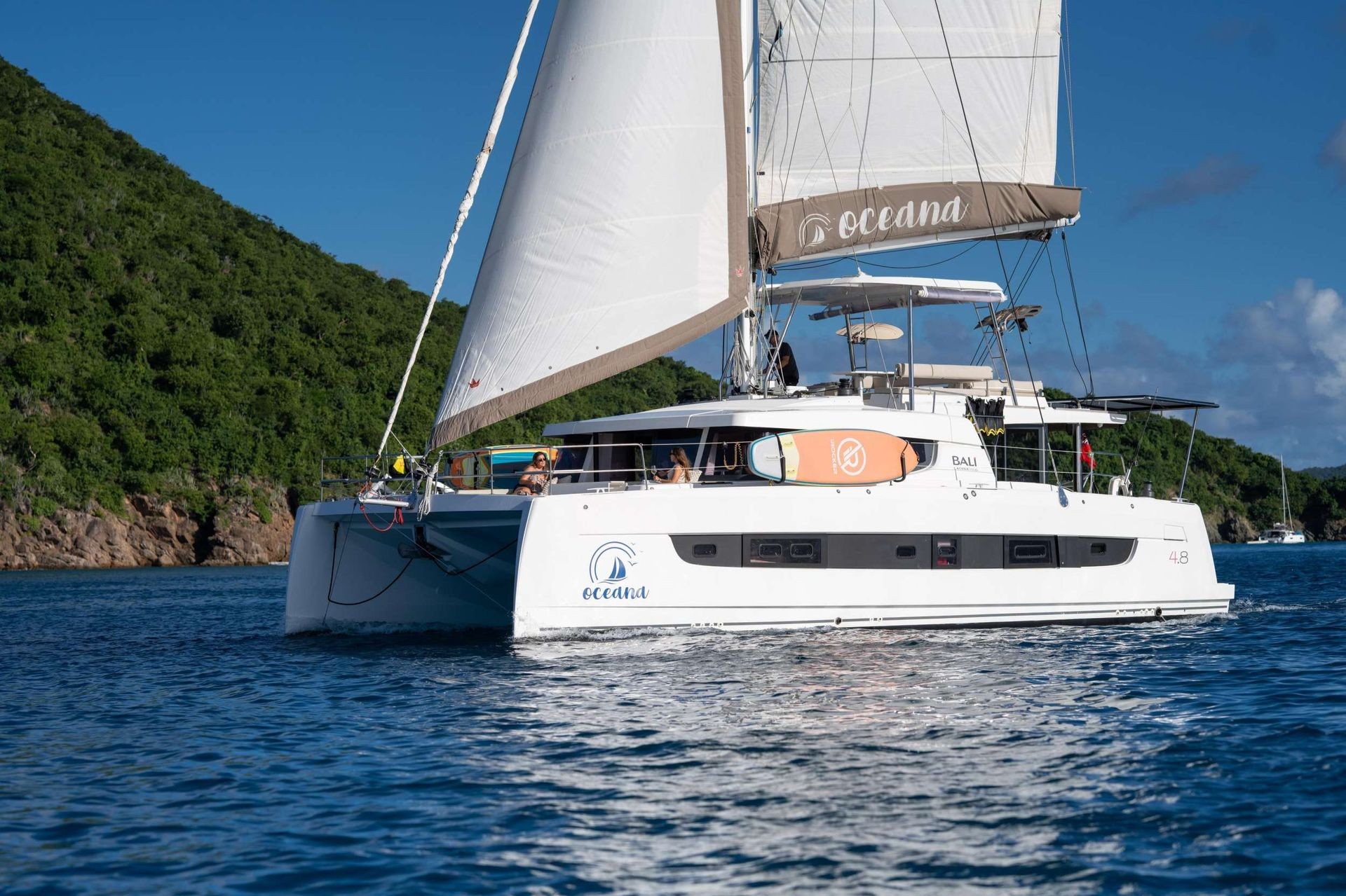 Oceana crewed yacht catamaran