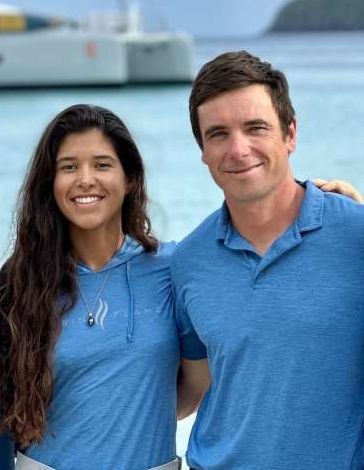 Captain Kieran Bown & First Mate Michelle Preciado