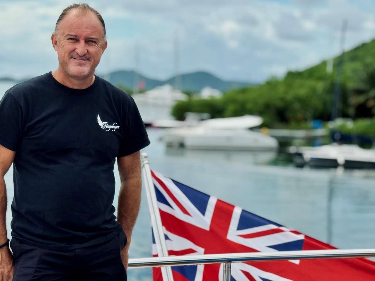 Captain Darrell Hearne yacht Angeleyes