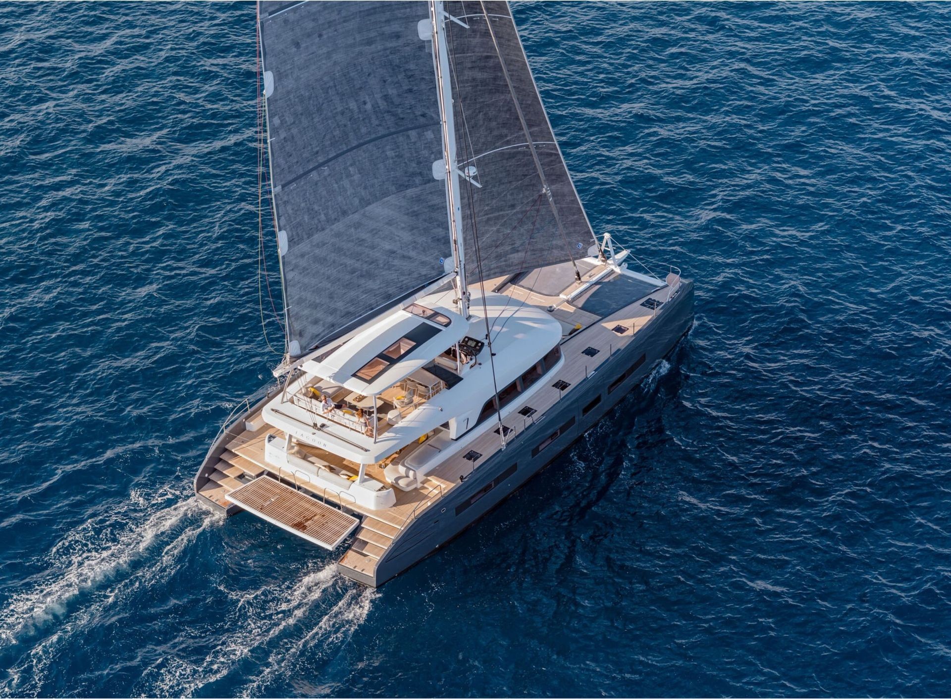 Crewed Charter Yacht Catamaran Aeolus