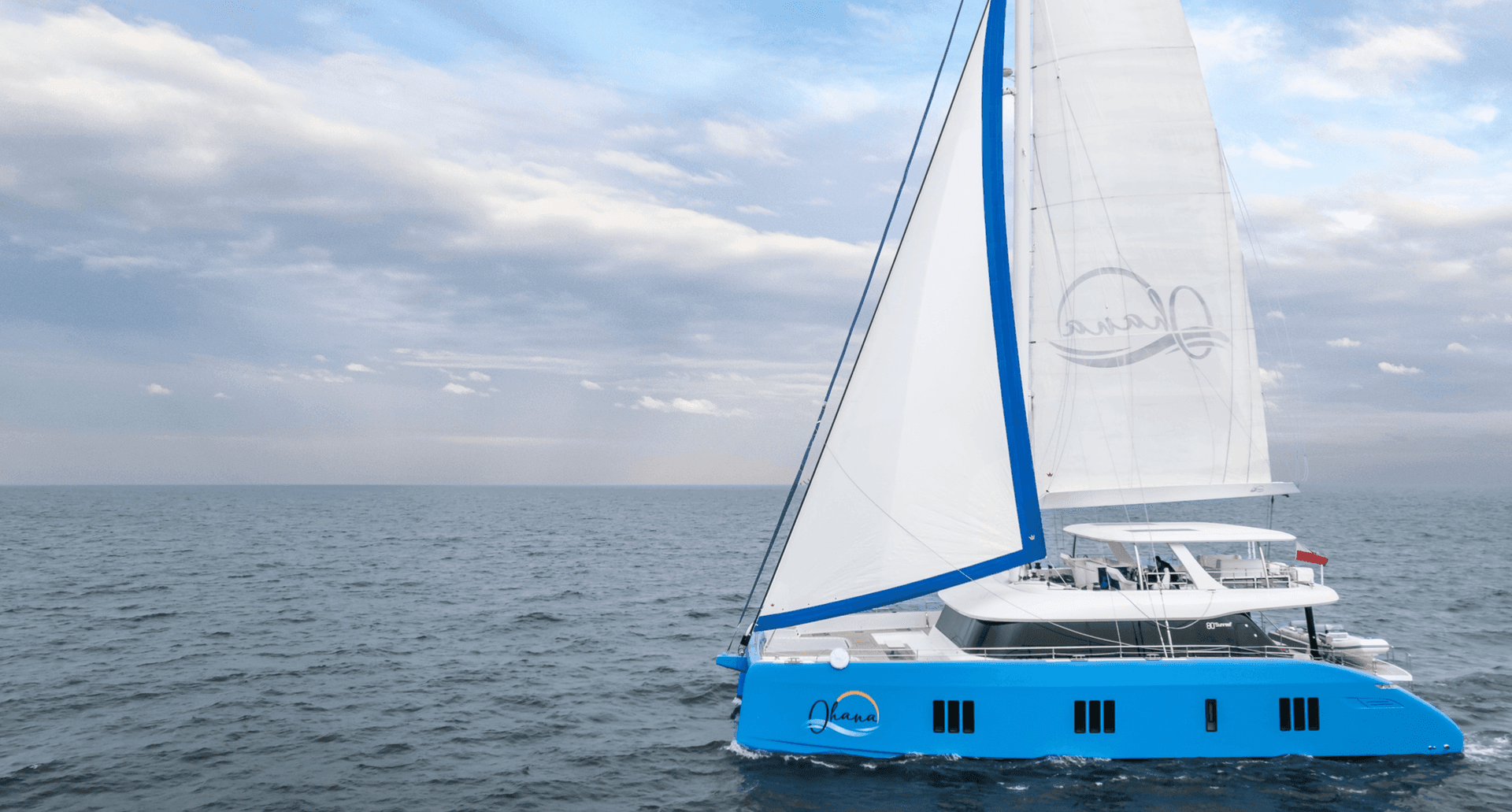Crewed Charter Yacht Catamaran Ohana 80