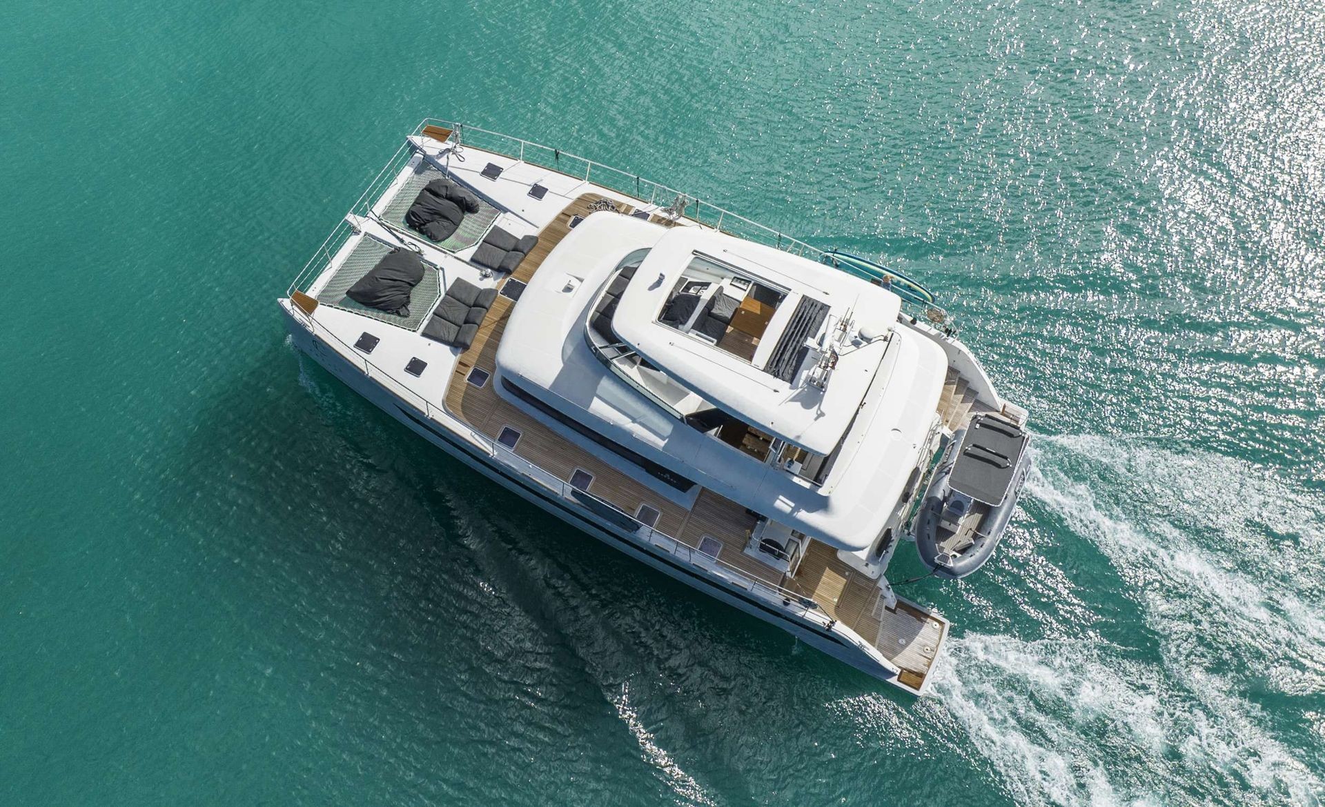 MY catamaran Hulya